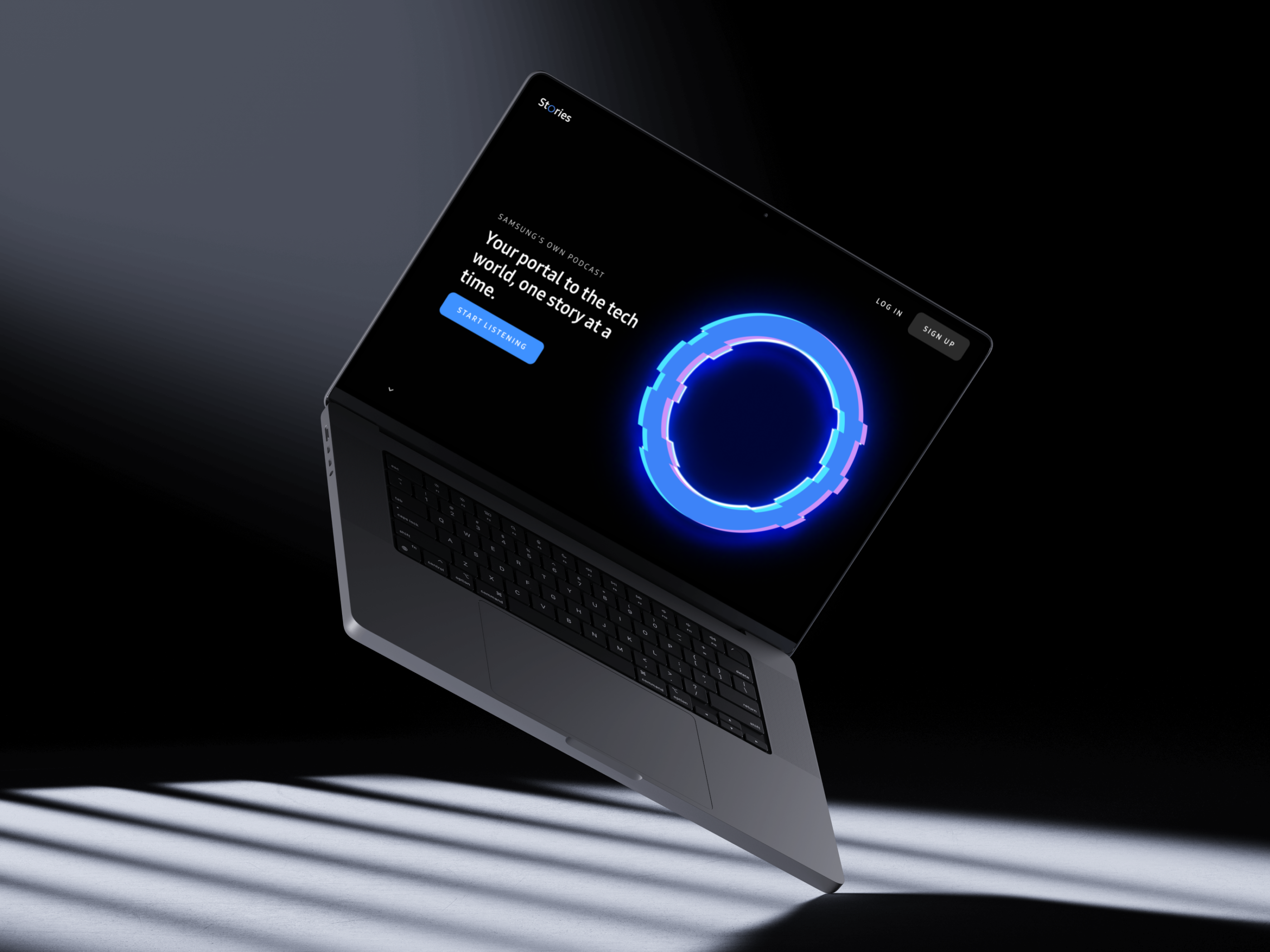 Stories - Samsung's Hypothetical Podcast Branding