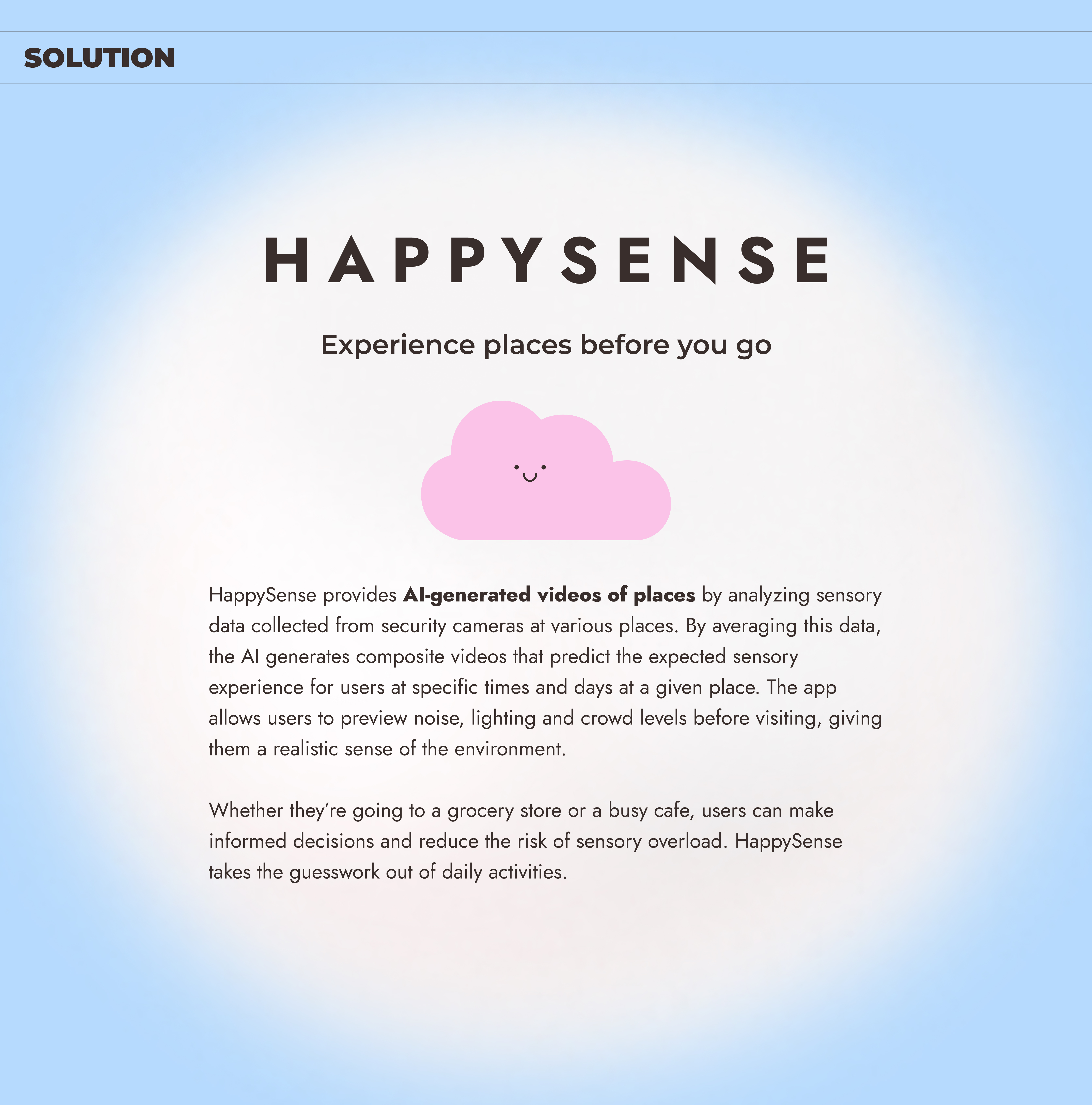 HappySense App - Case Study 6