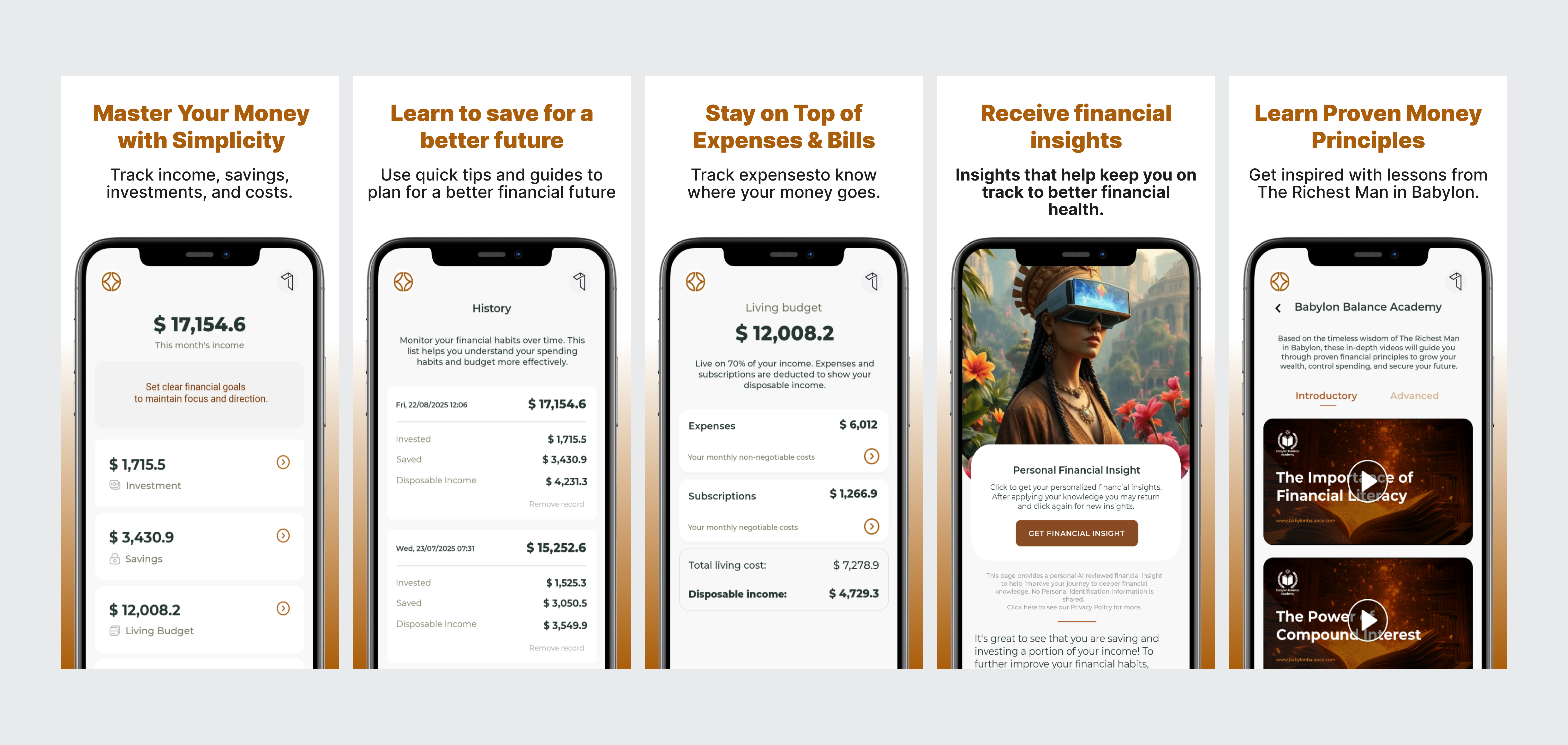 Babylon Balance - Designing Financial Clarity Through Constraint 5