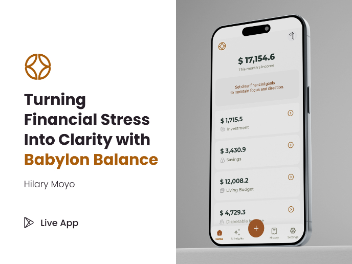 Babylon Balance - Designing Financial Clarity Through Constraint