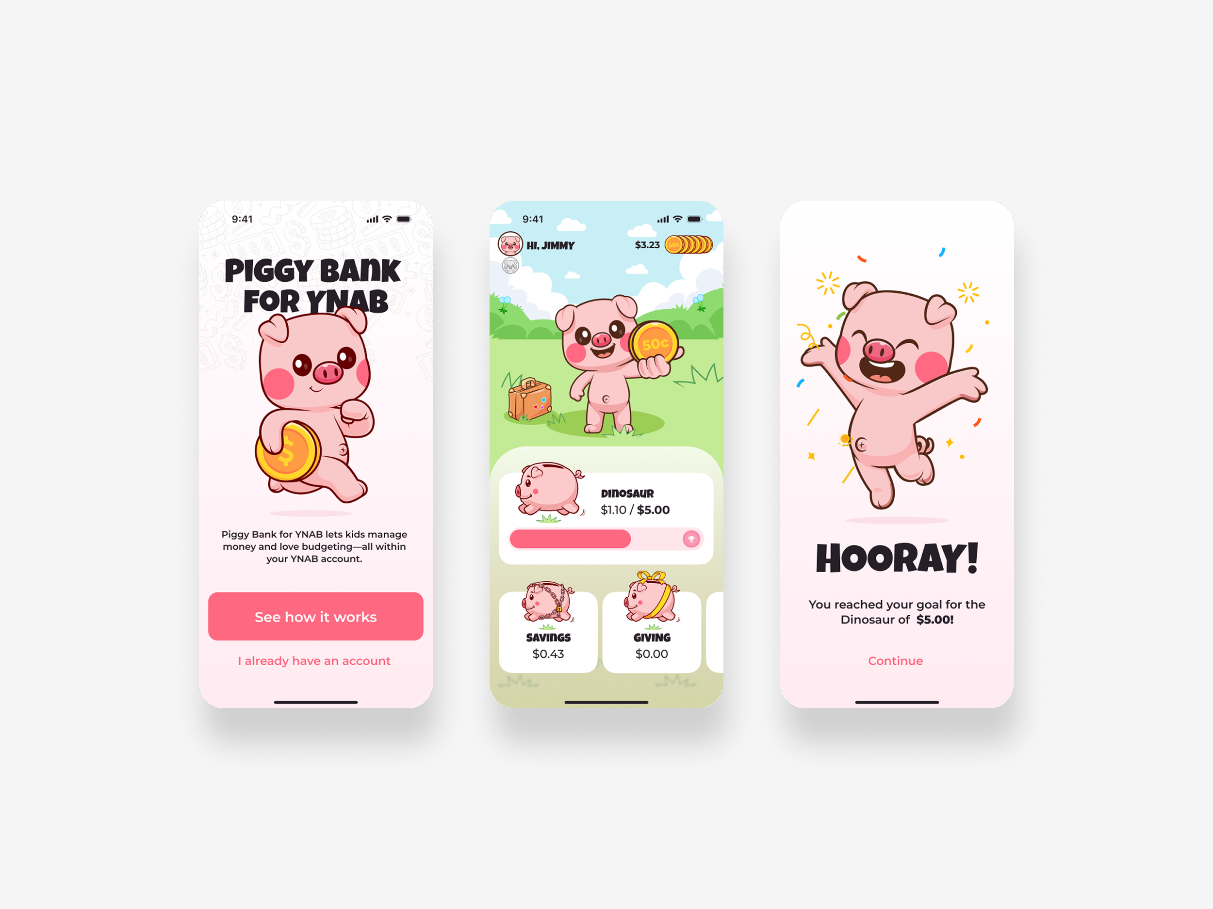 Financial Accessibility for kids with Piggy for YNAB 7