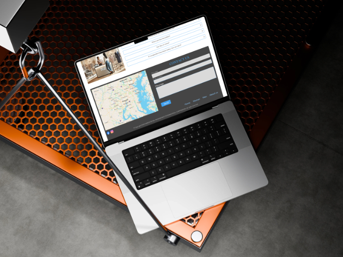 Landing page for fashion service