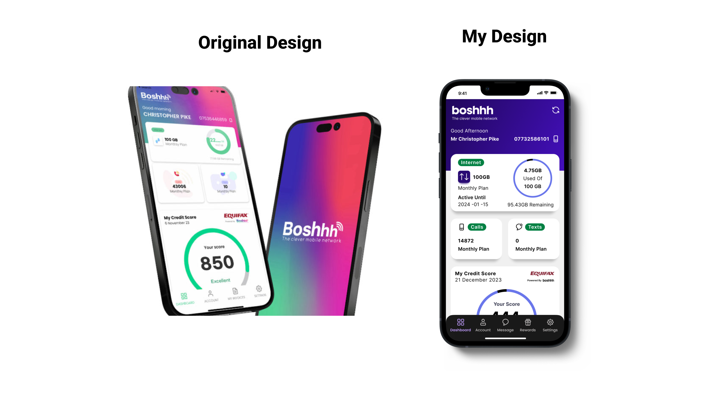 Mockup for Interview