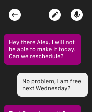 Smartwatch Messenger Design