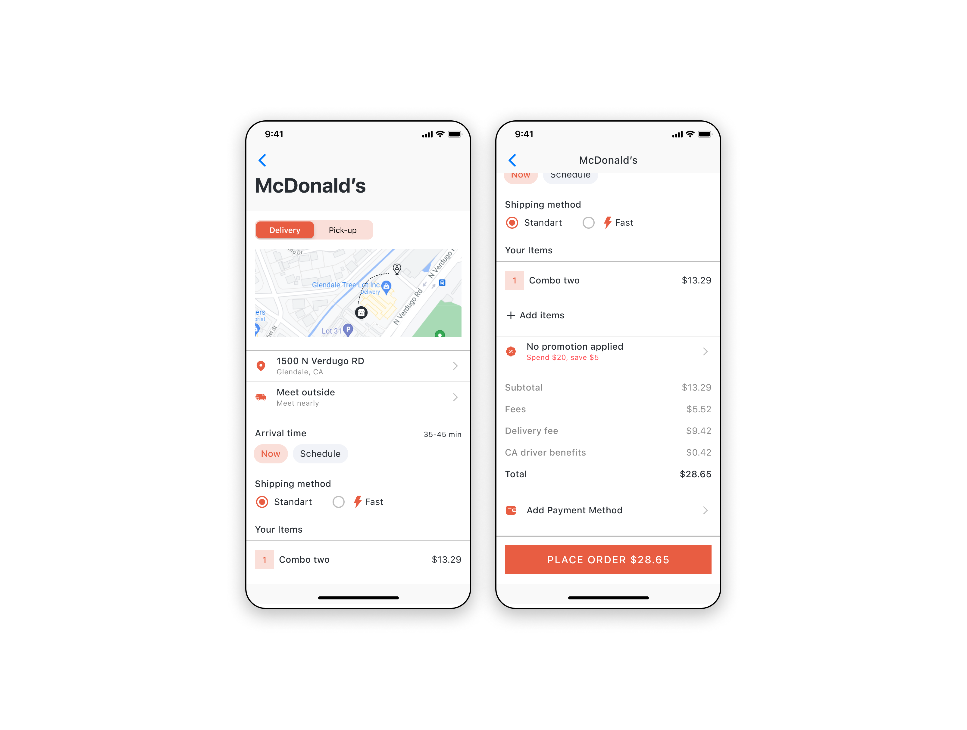 Checkout Page for E-Commerce Platform