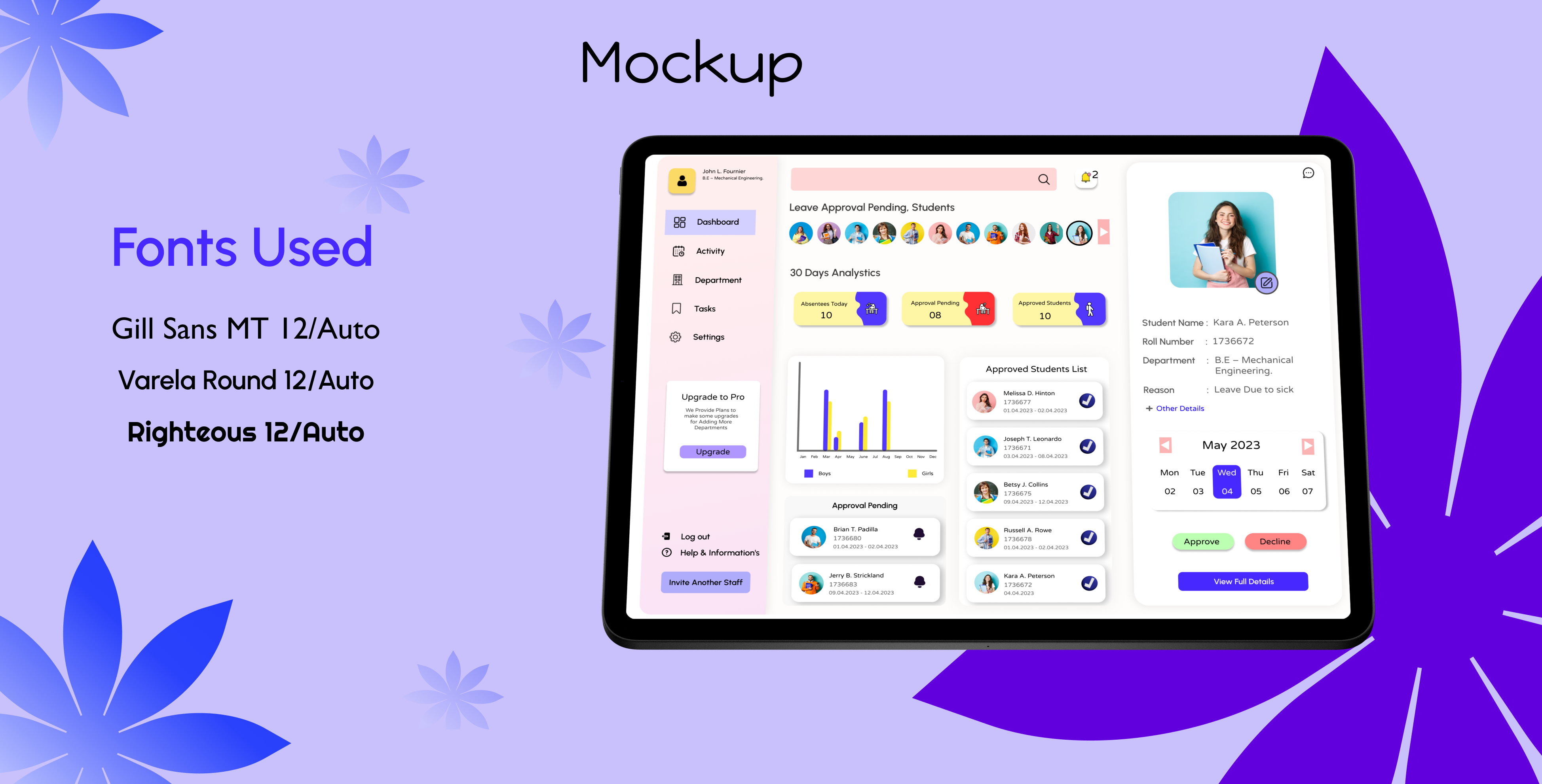 Attendance Approval App 3