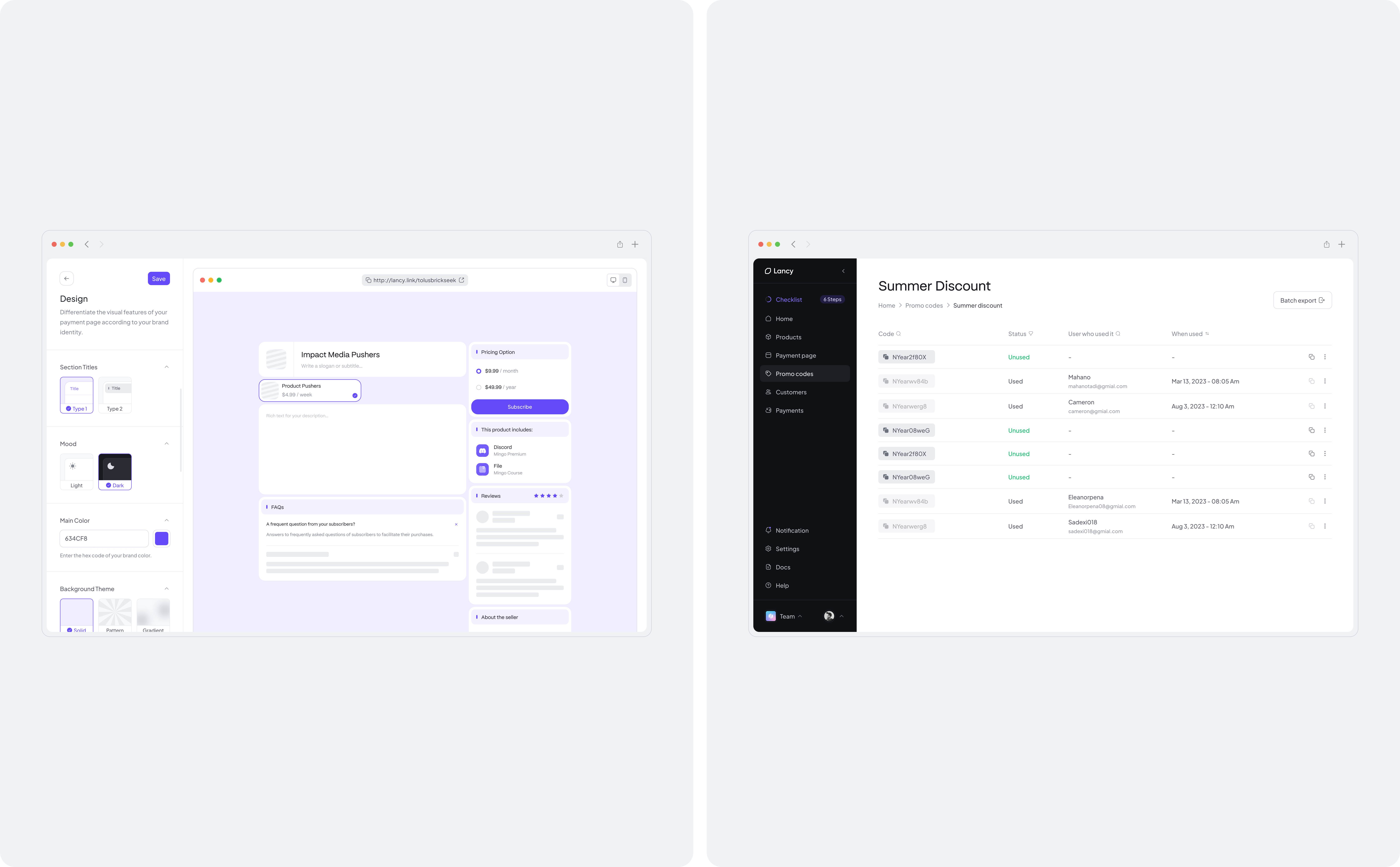 Product case study | Lancy 6