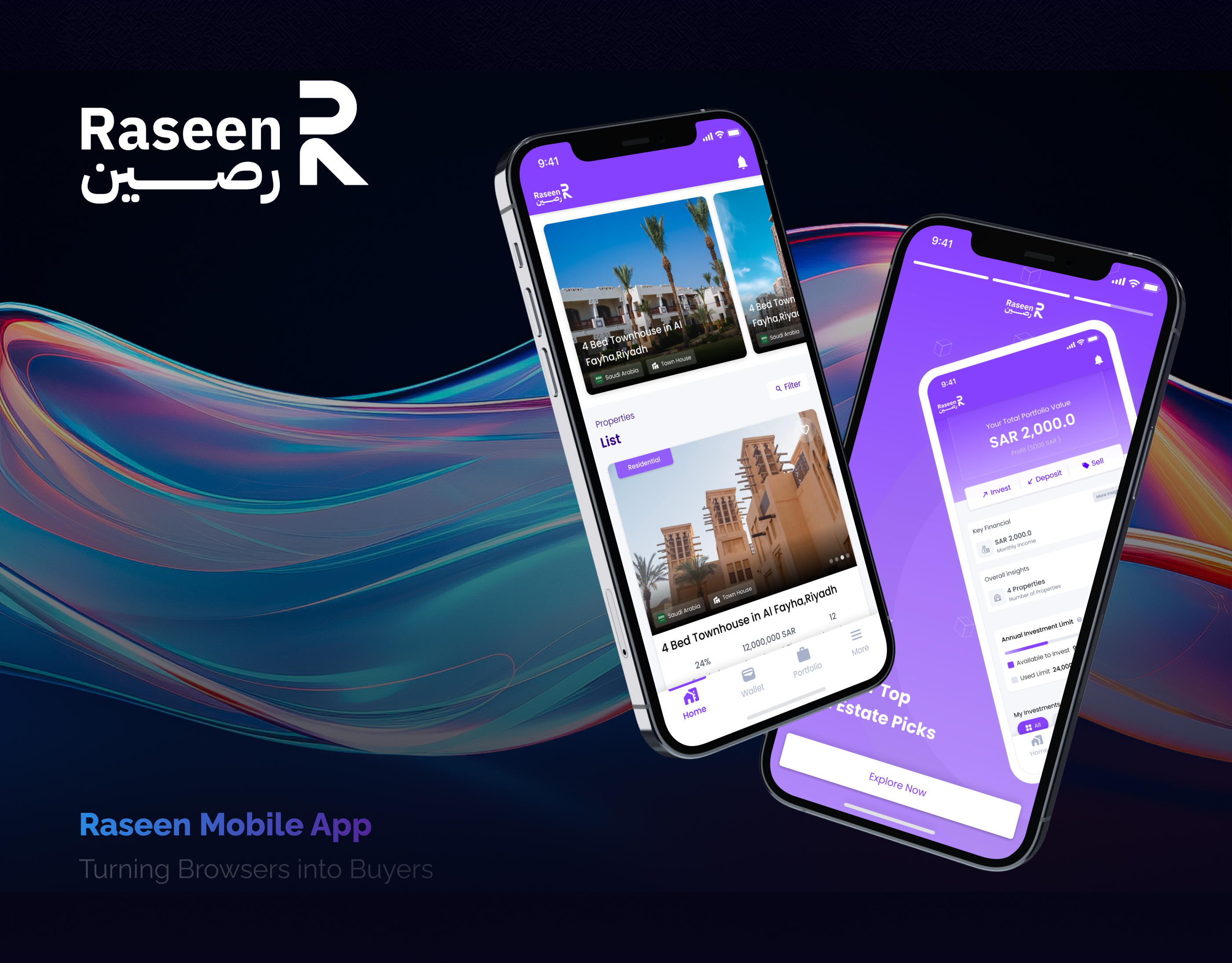Raseen - Real Estate Investment App
