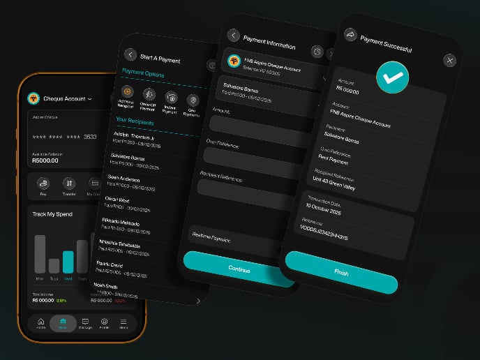 Banking App Pay Flow Redesign
