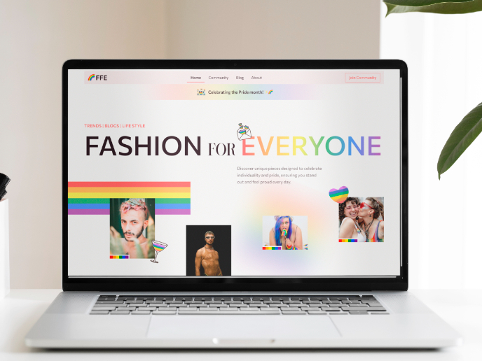 A Fashion Blog Website for Everyone