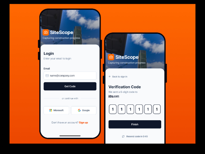 SiteScope - Progress Tracking App
