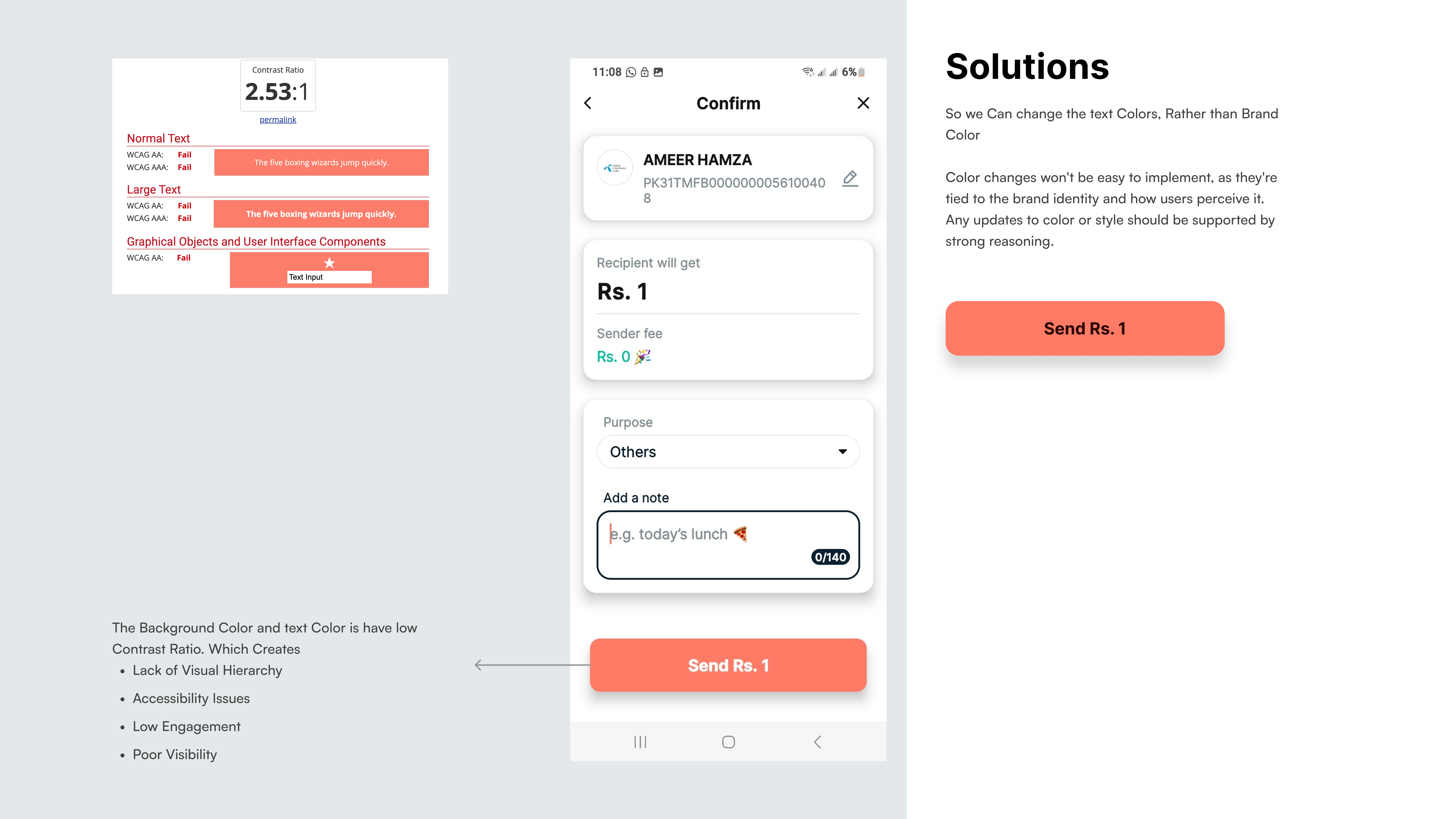 Mini Visual Audit of SadaPay