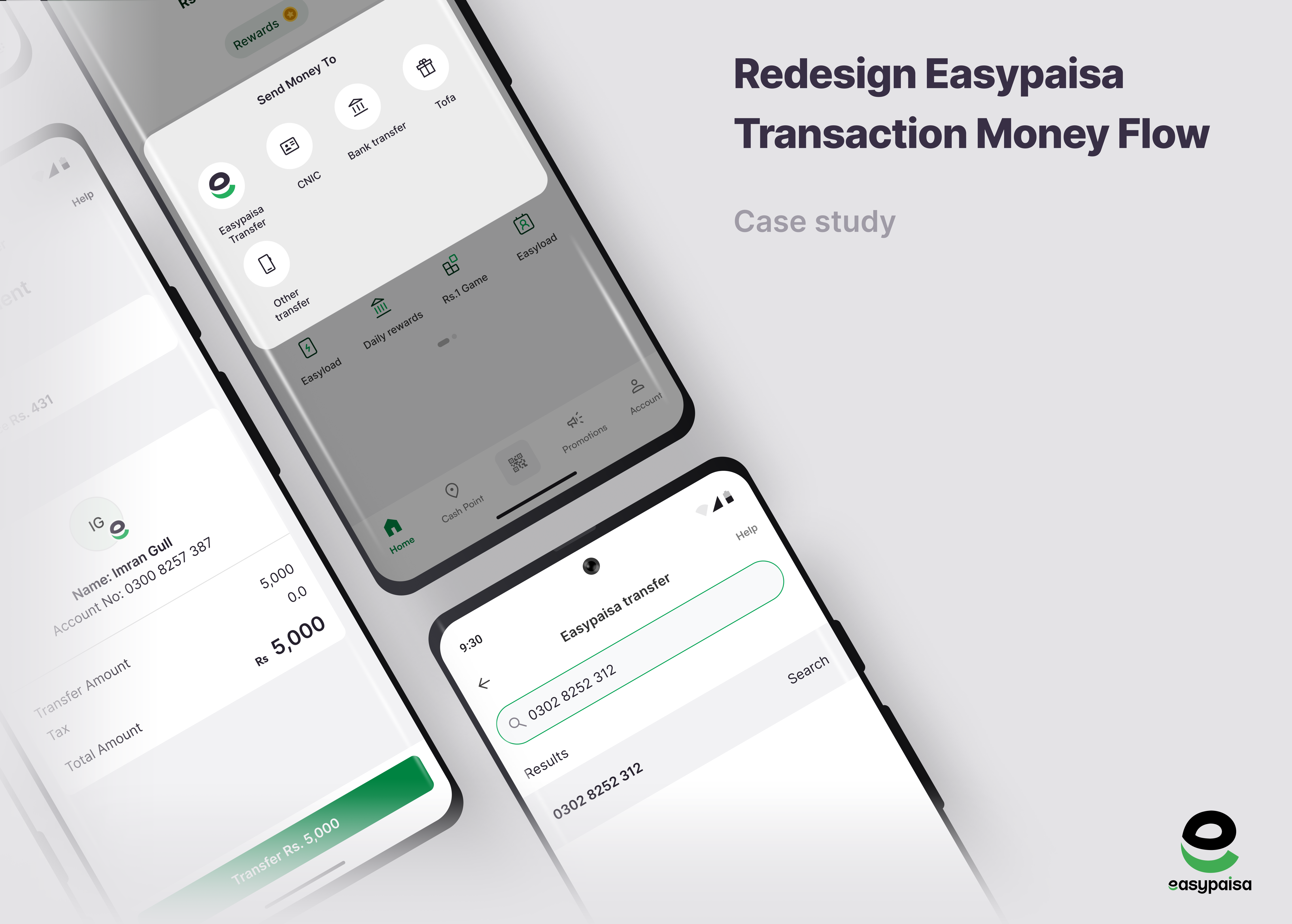 Redesigning Easypaisa transaction money flow - Case study