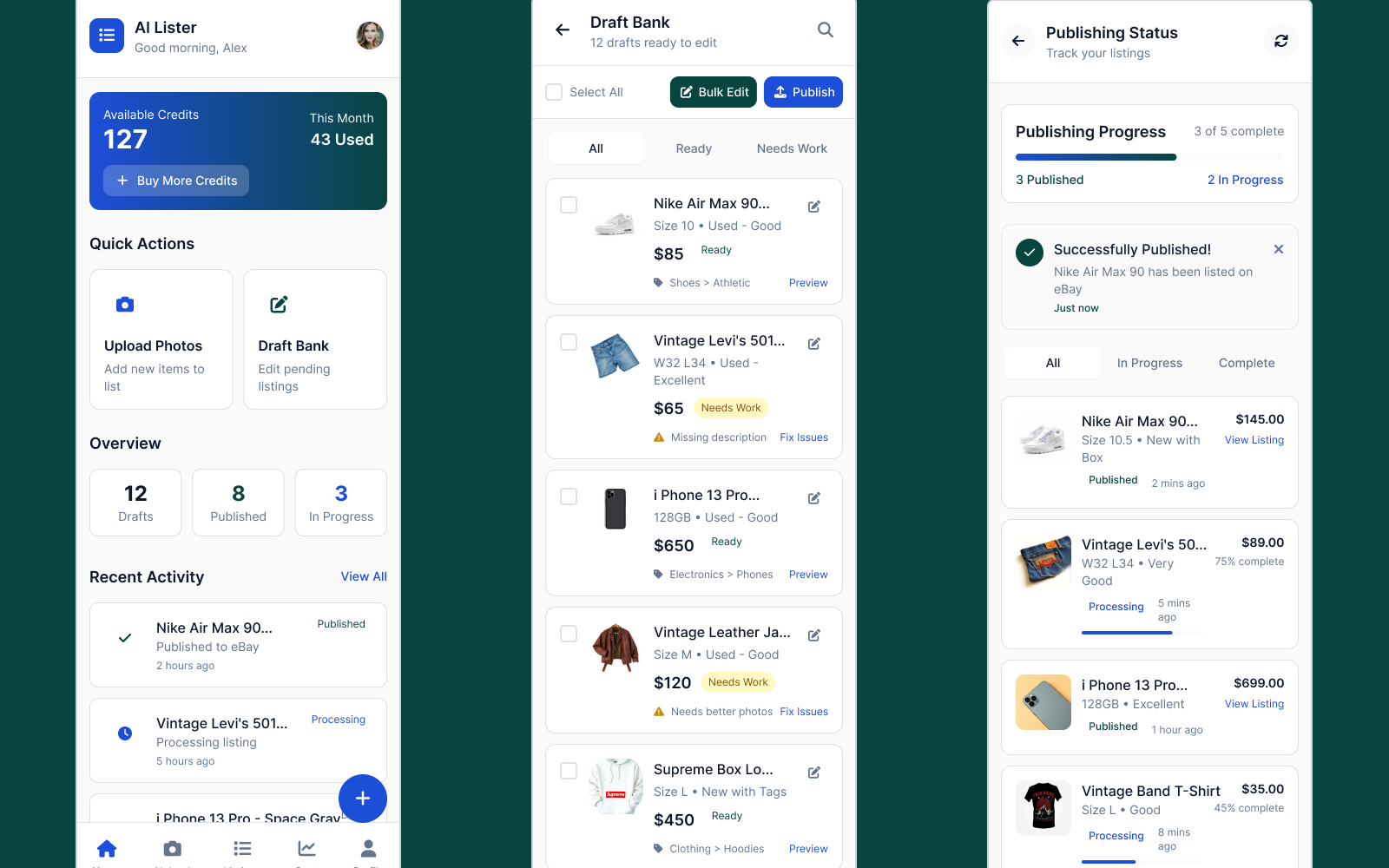 Case Study: Designing AI Lister in UX Pilot