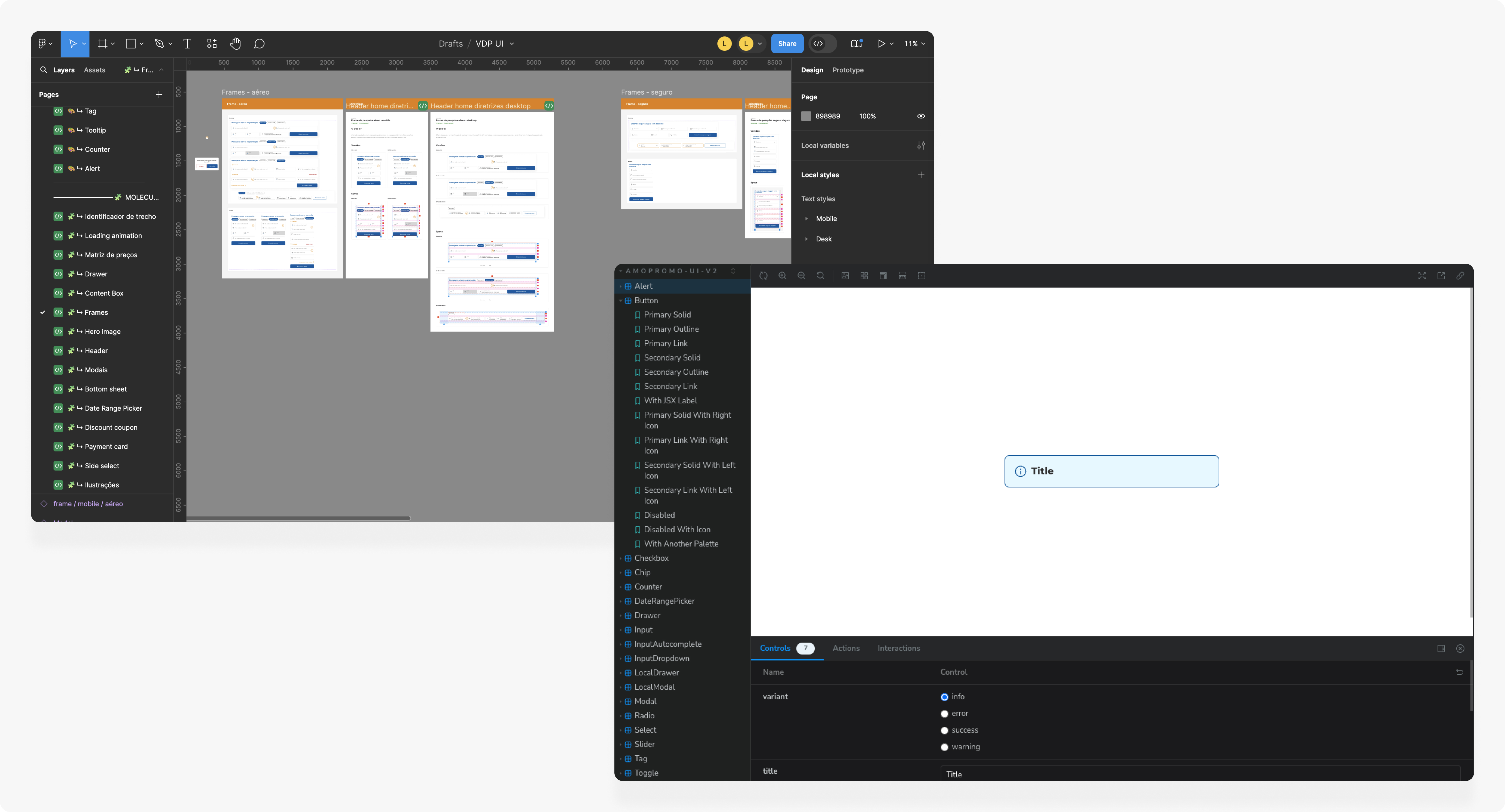 VDP UI: Creating a Design System to assure consistency 7