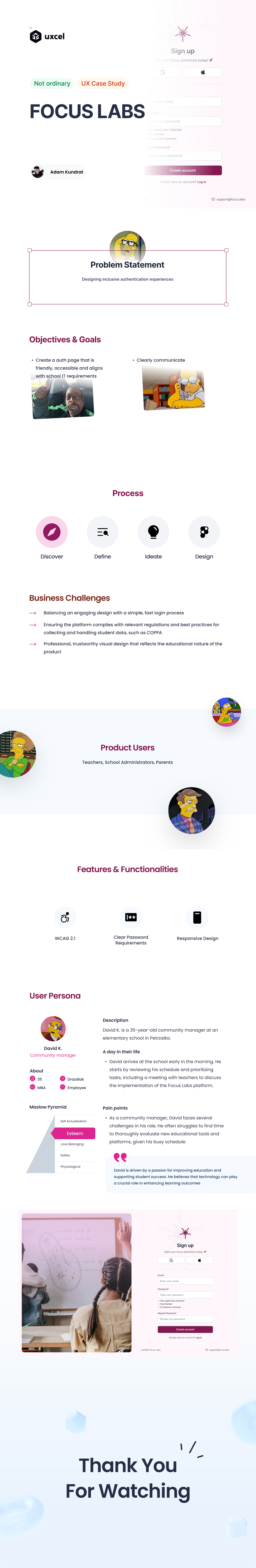 Focus Labs - Accessible Signup Form