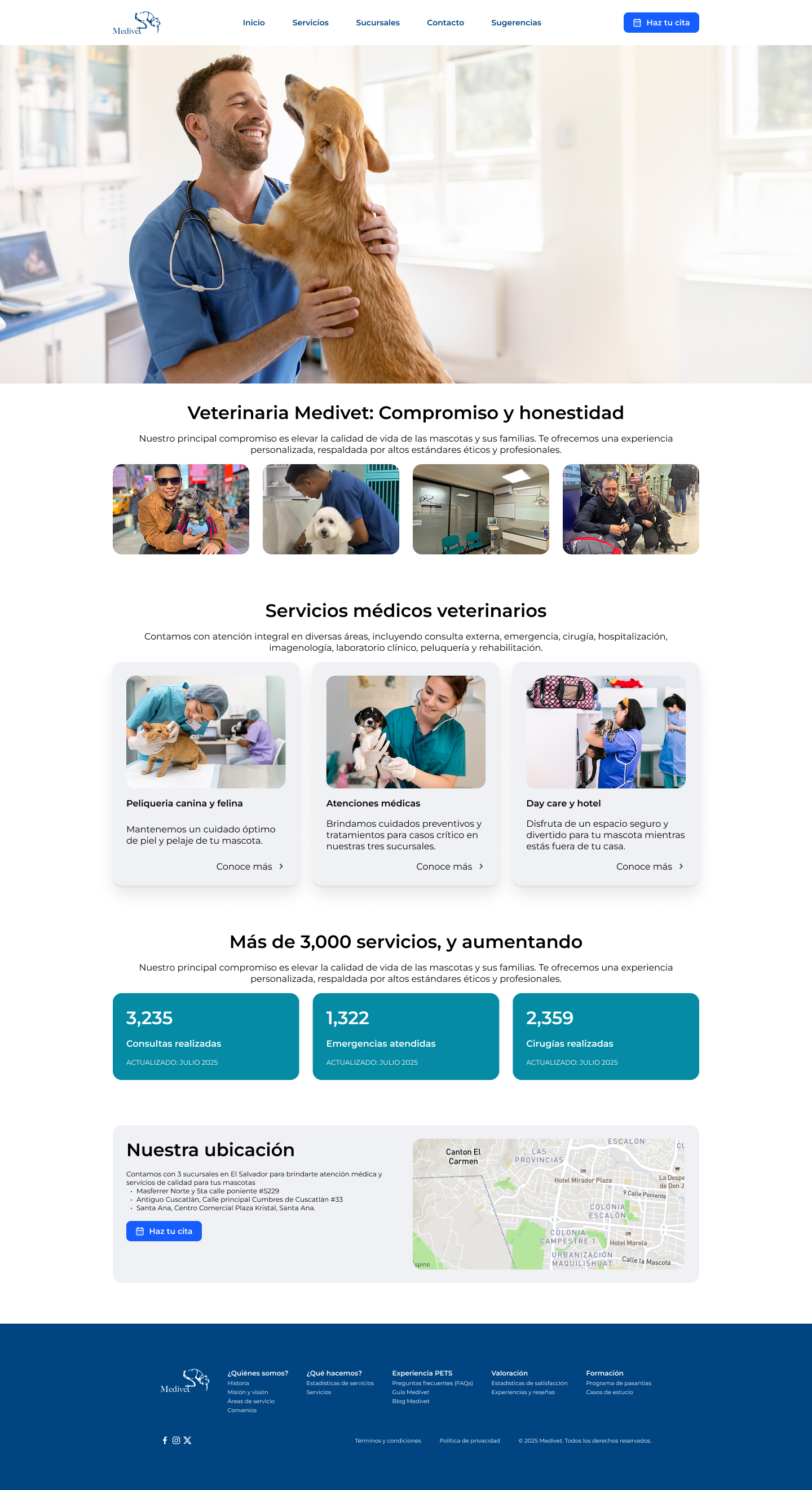 Medivet - Responsive Landing Page 1