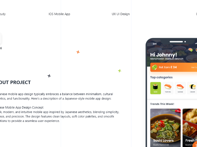 Yakoniri - Japanese food mobile app