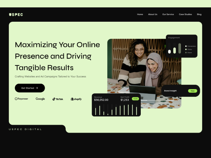 Web Agency Service Site