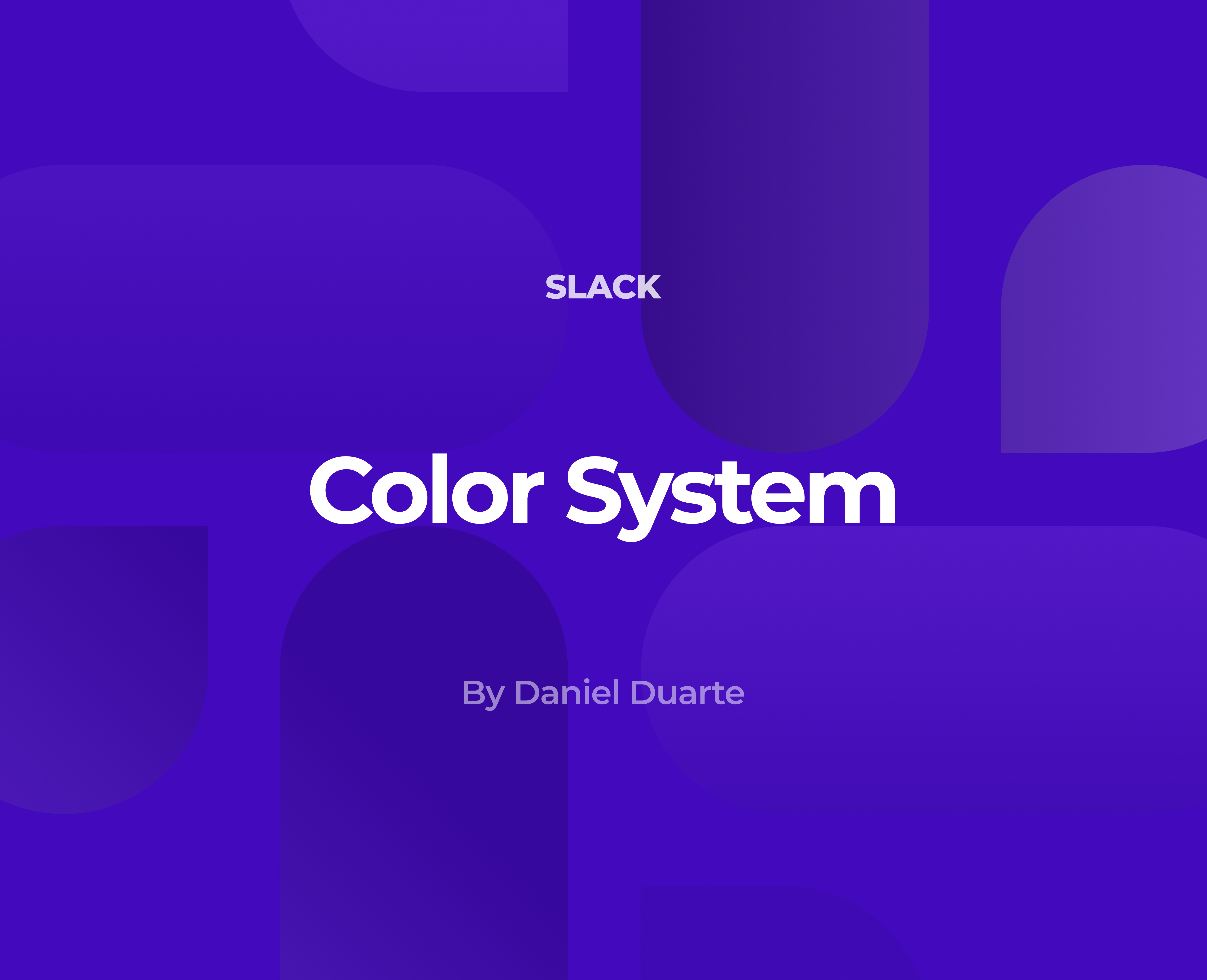 Color System exercise - Slack