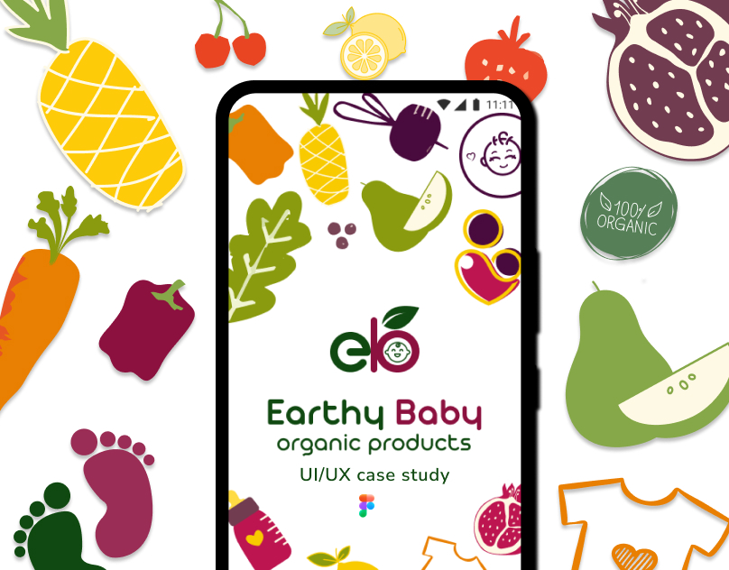 Earthy Baby - Organic Product Mobile app