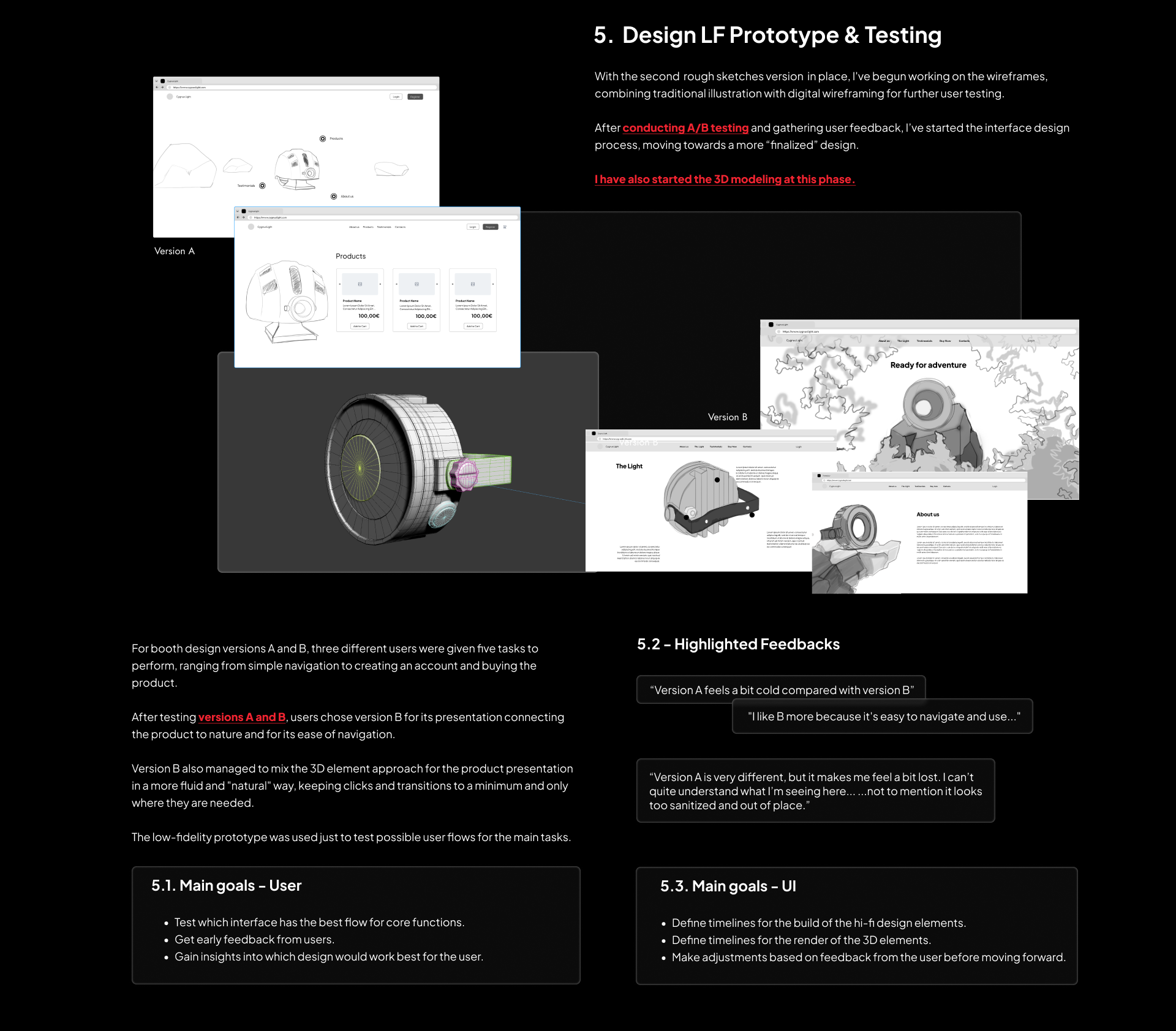 Cygnus Light UX/UI Case Study 6