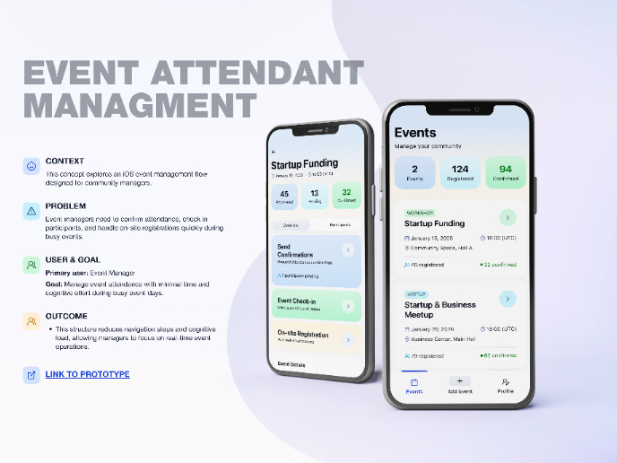 Events Managment App