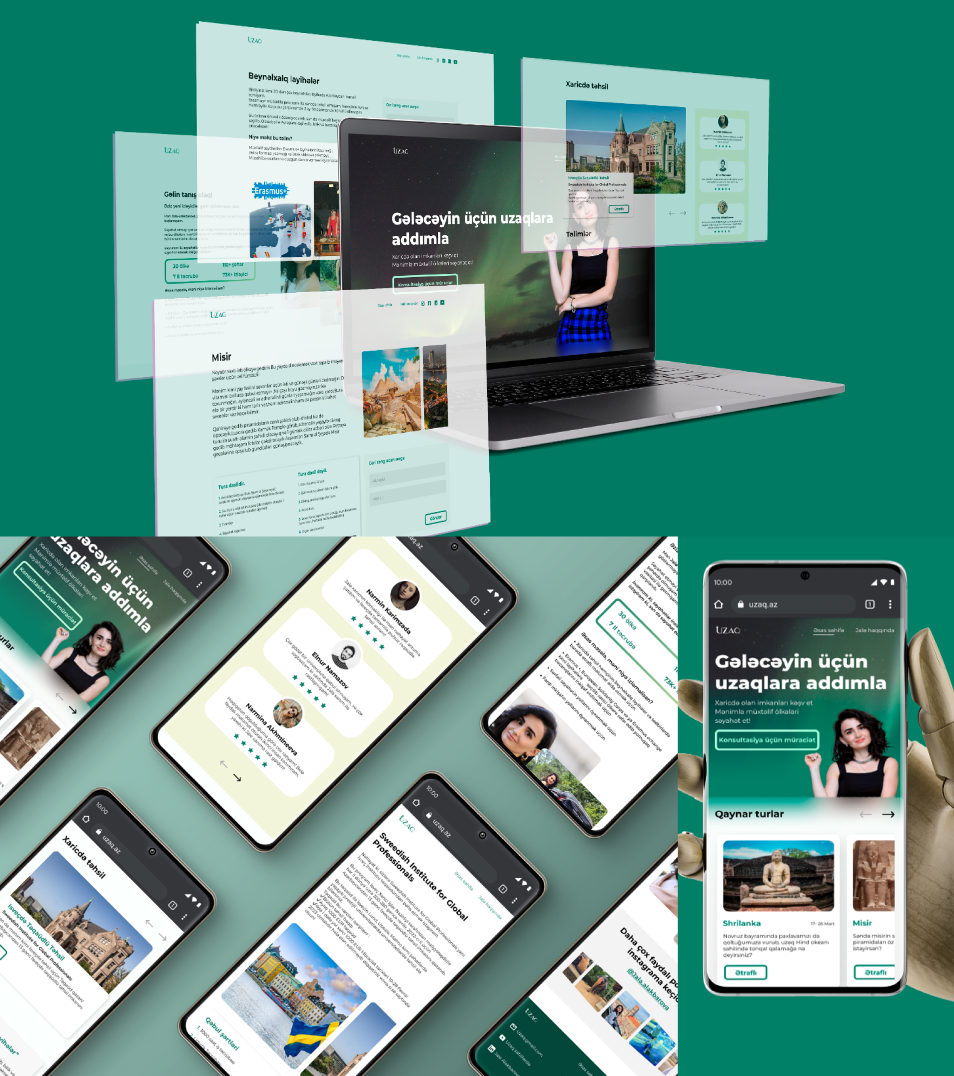 Website design UX/UI