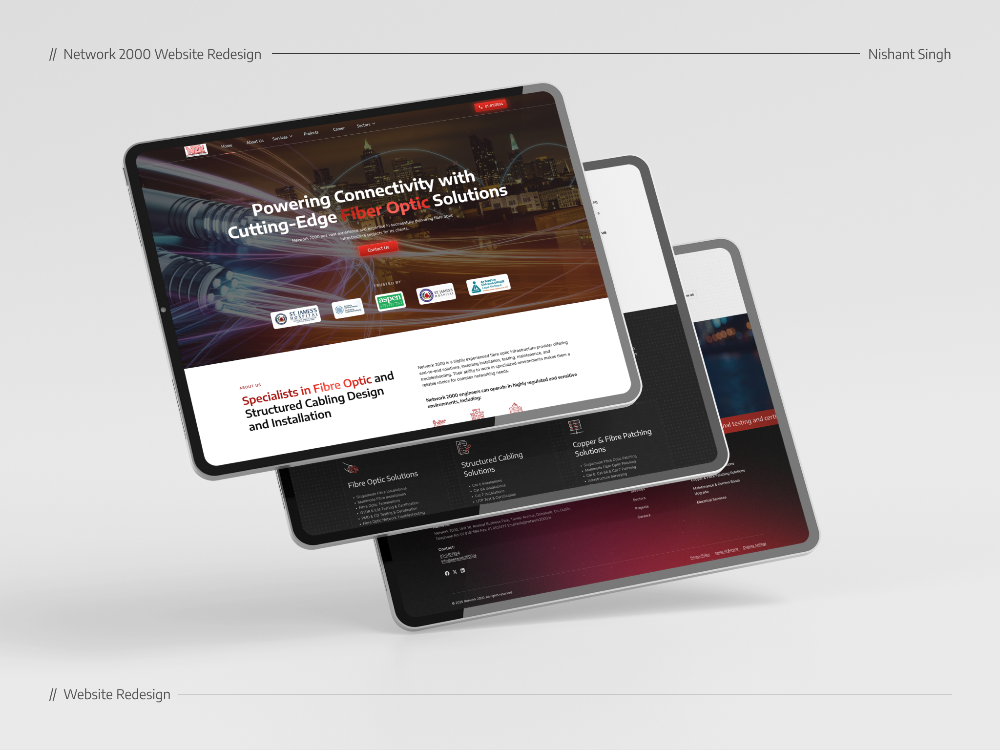 Website Redesign for Network 2000