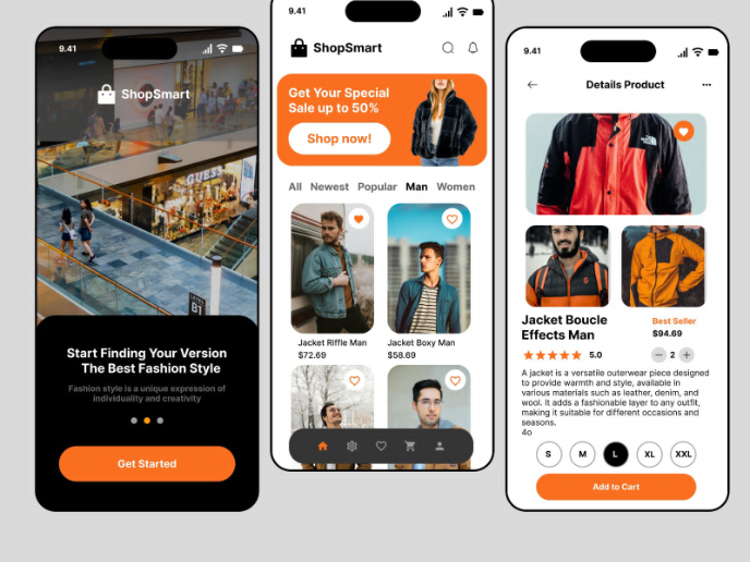 Shopping App Design