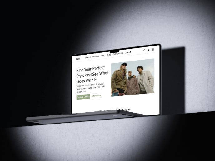 Aura Landing Page