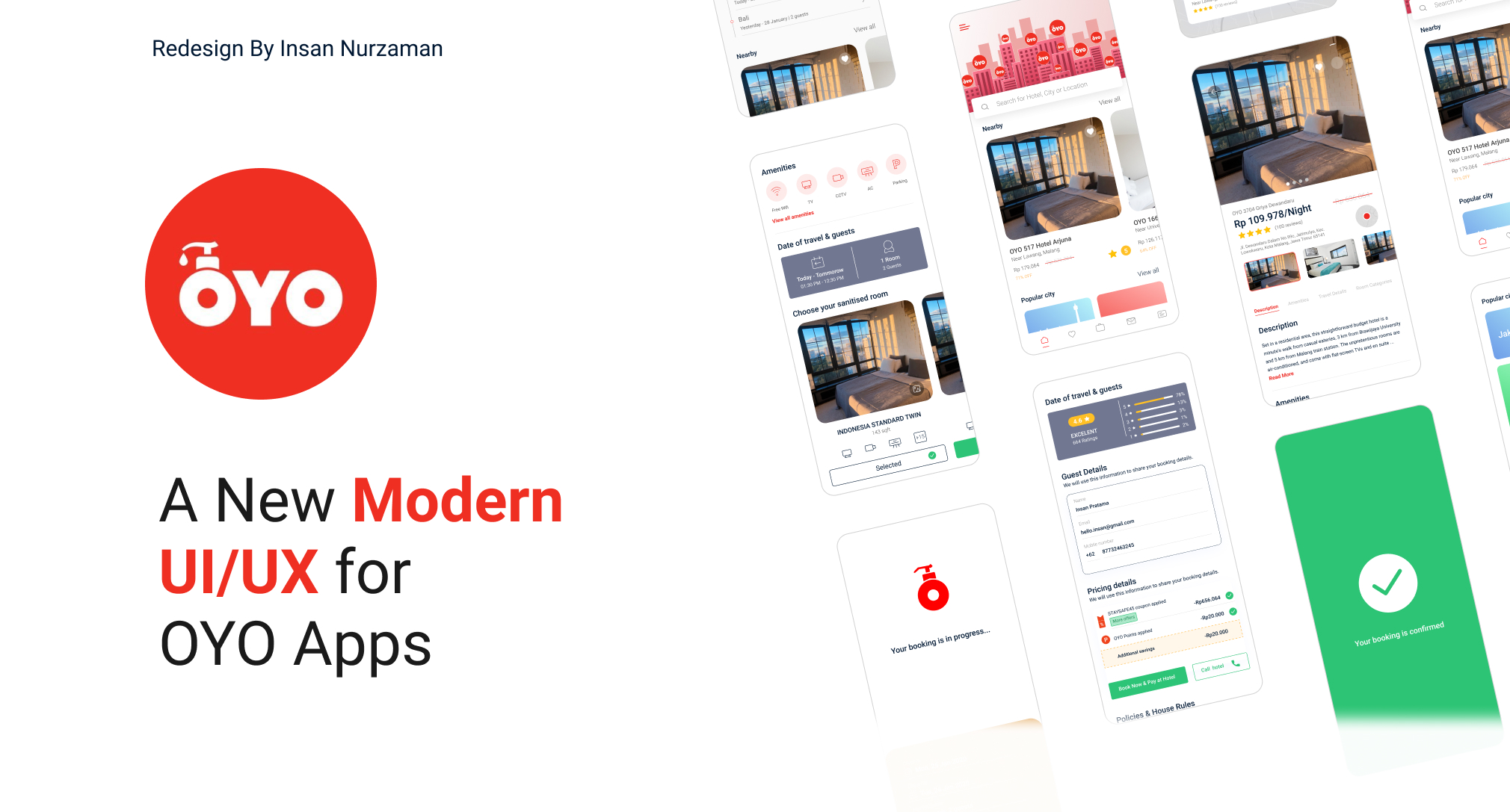 OYO Redesign UI/UX Case Study