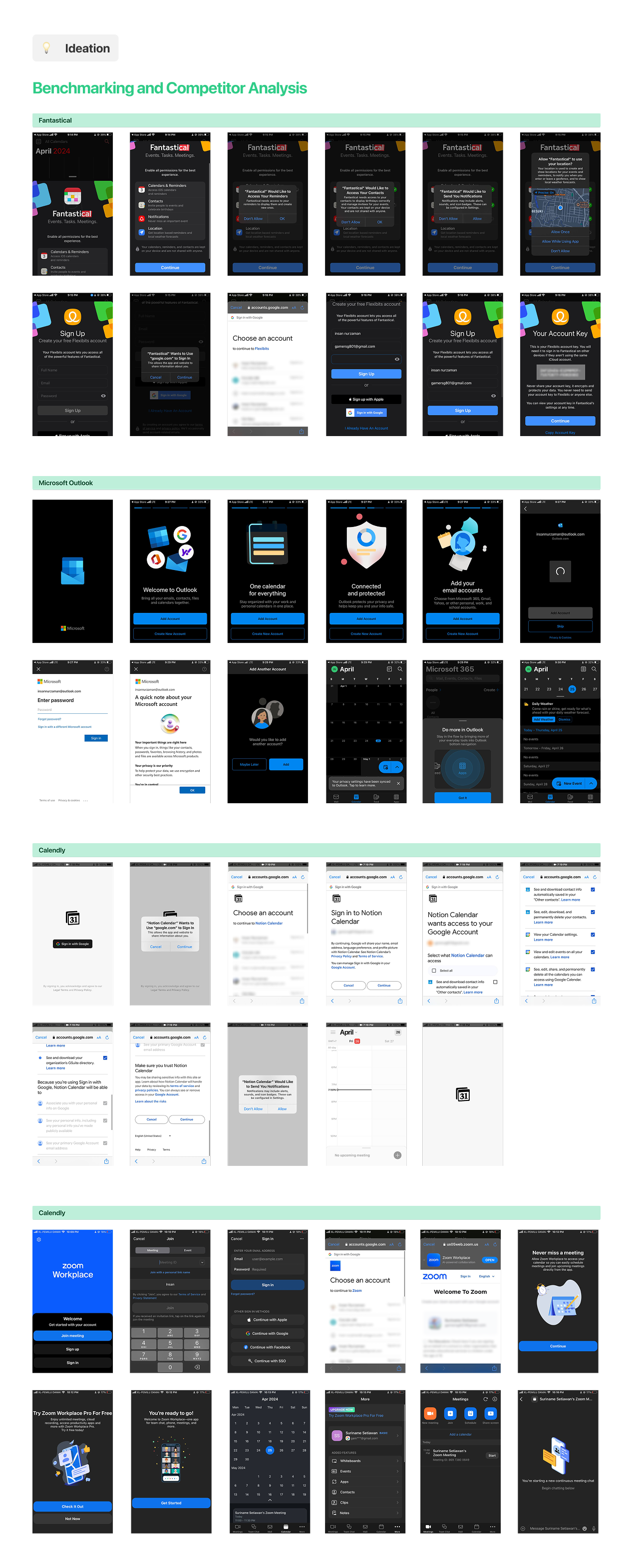 Shared Calendar Apps Case Study 6