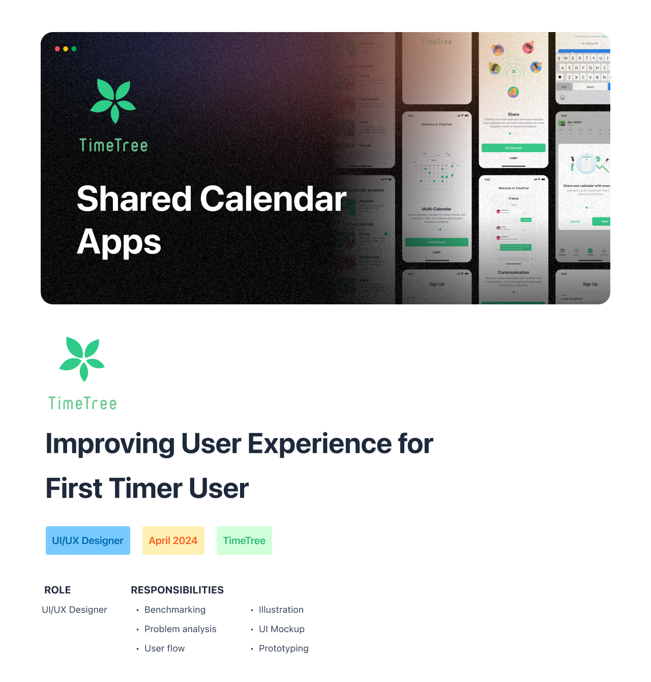 Shared Calendar Apps Case Study