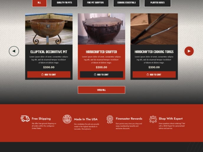 SS Fire Pits