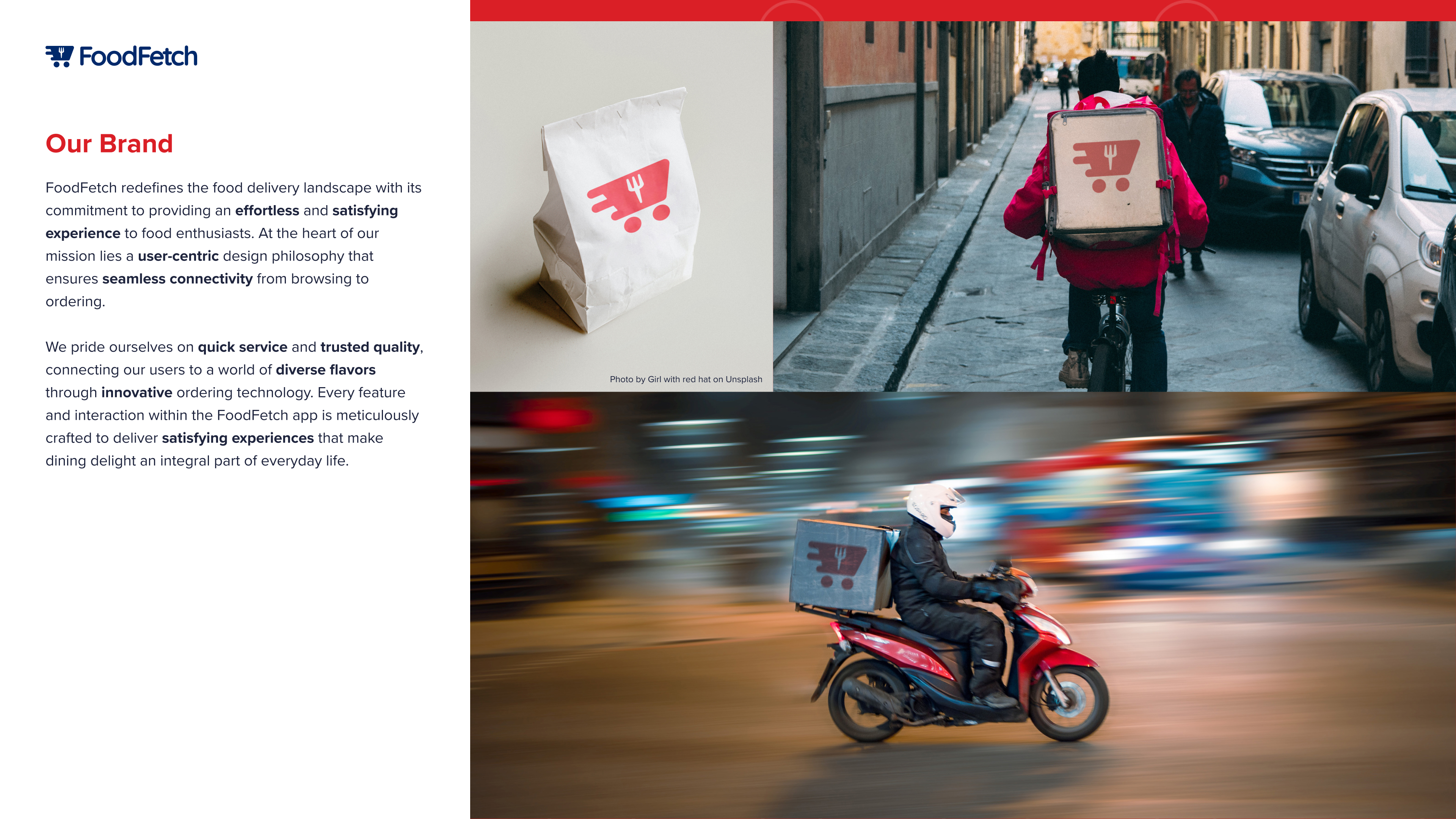 Branding for Food Delivery App 1