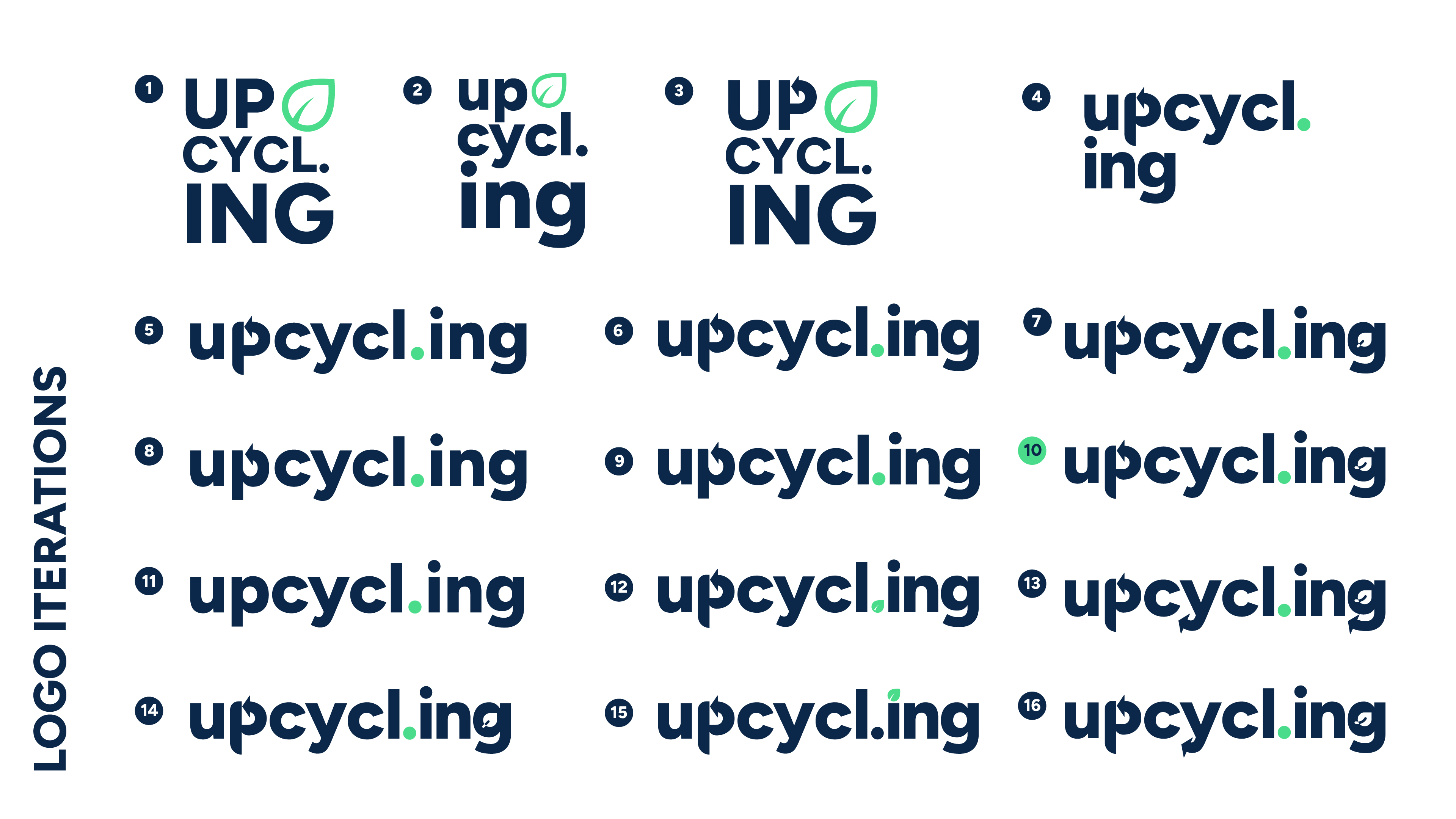 Upcycl.ing Logo Design 2