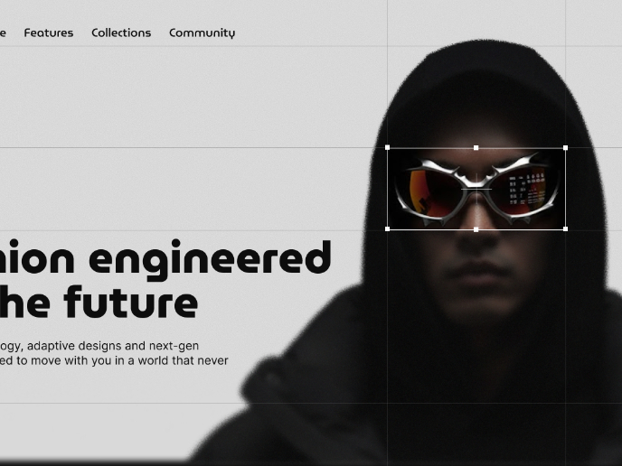 Vantyx | Tech-fashion landing page