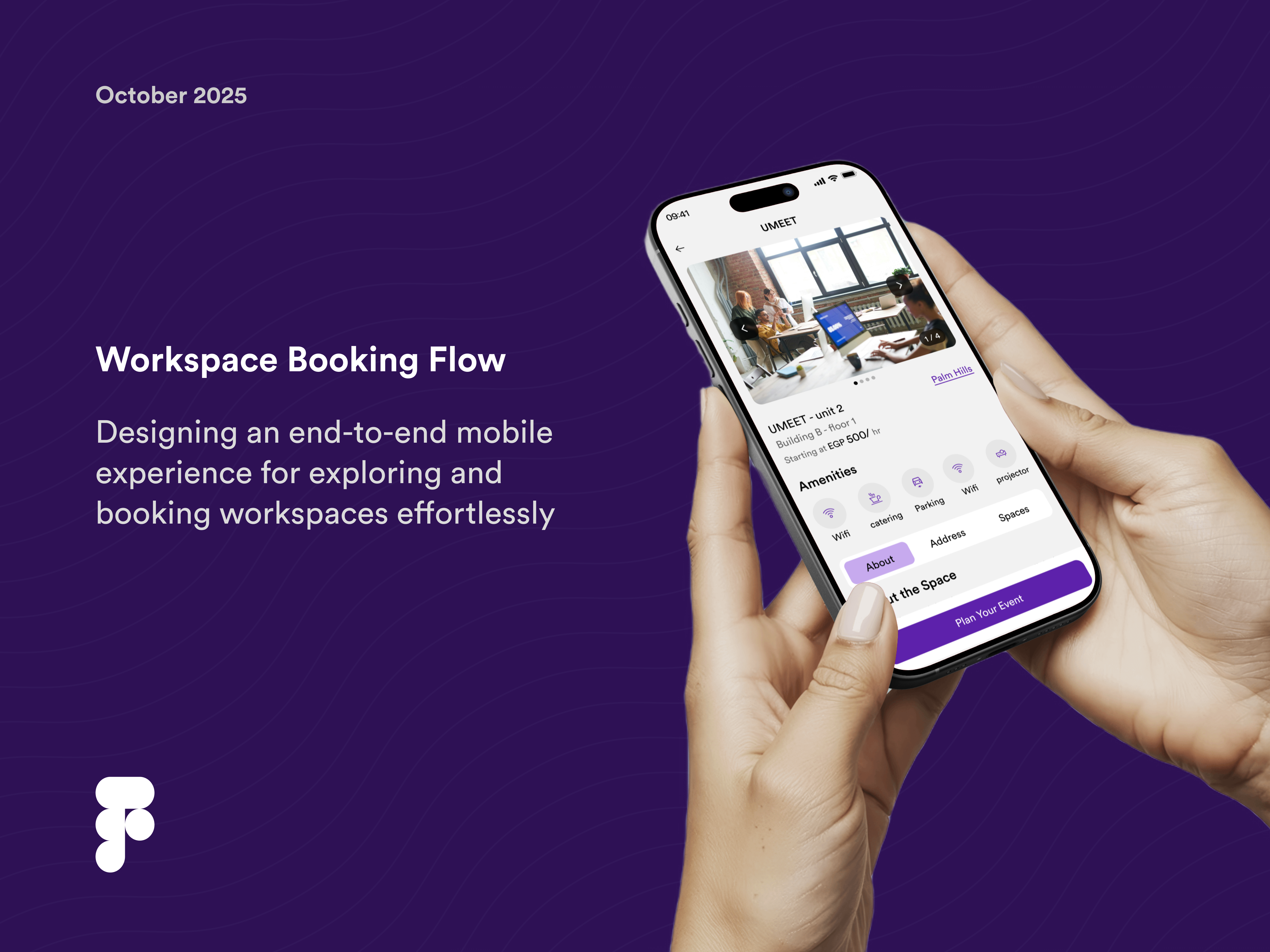 Workspace Booking Flow - UI/UX Design
