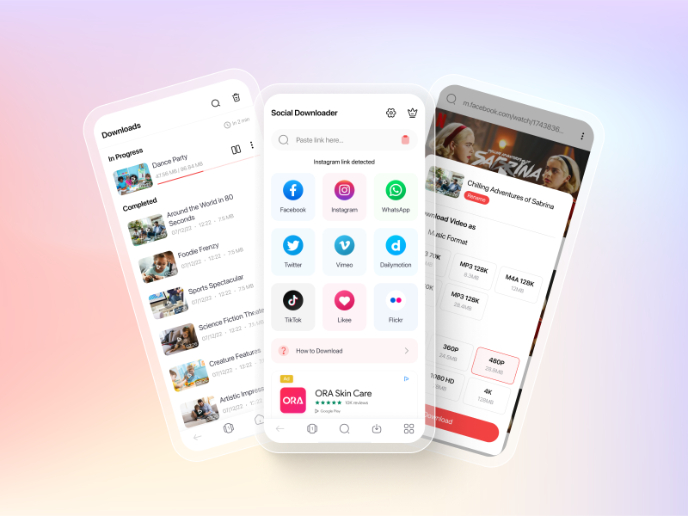 VidVault - Social Media Video Downloader App