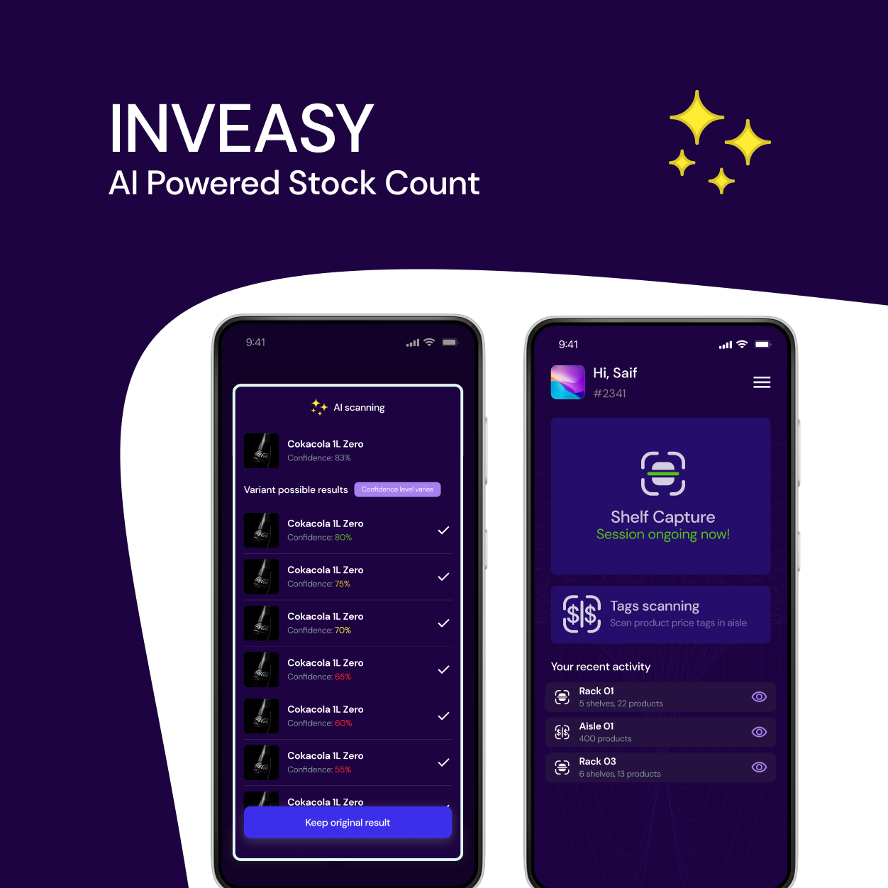 Inveasy - Retail Stock Count
