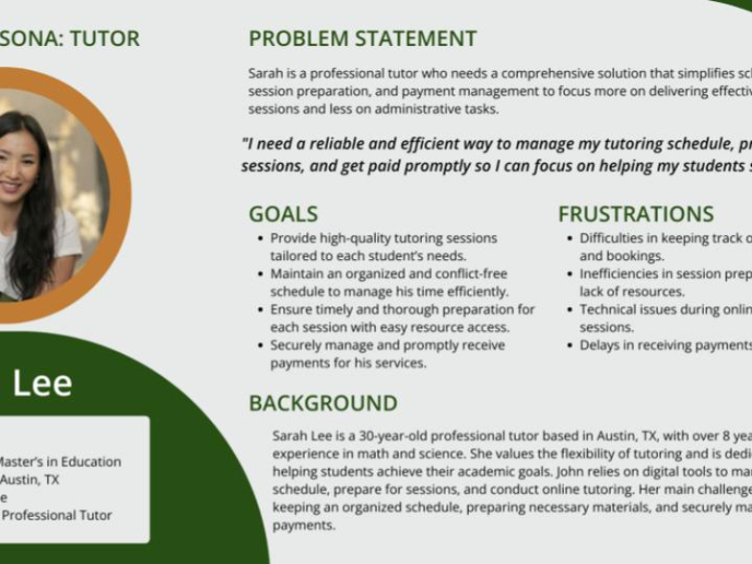 Tutor Persona