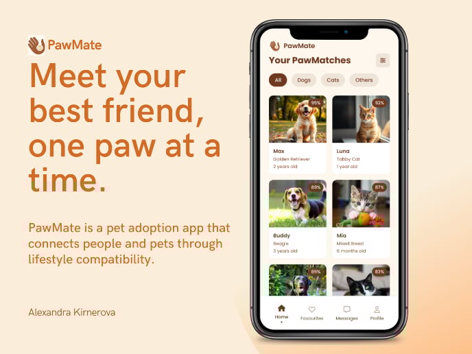 PawMate - Supporting your pet adoption journey