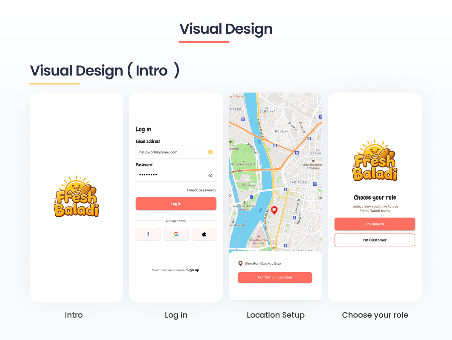 Fresh Baladi | Real-Time Bakery Alerts App | UI UX Case Study 26