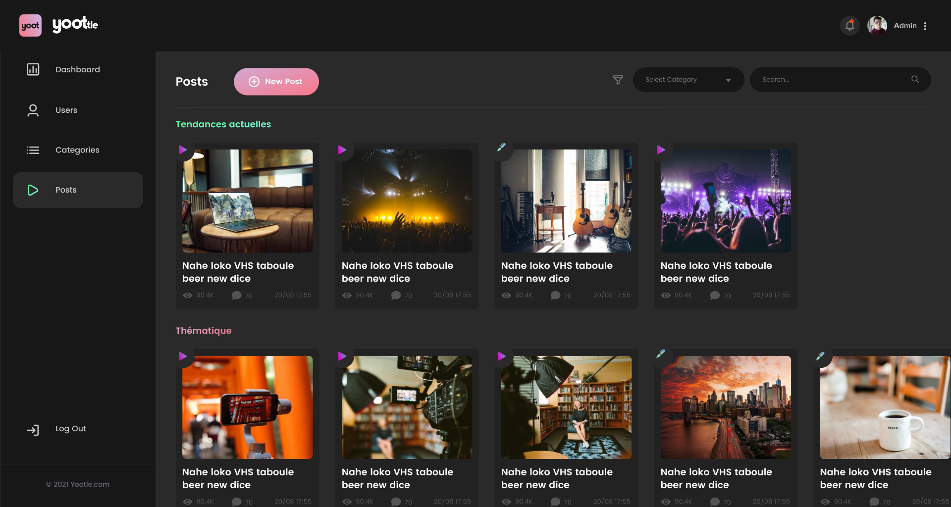 Upload your post - Dashboard  5