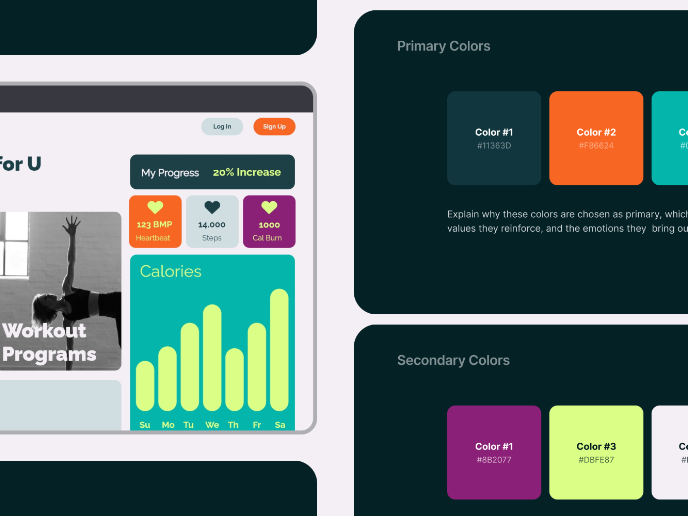 Color System for Productivity Tool