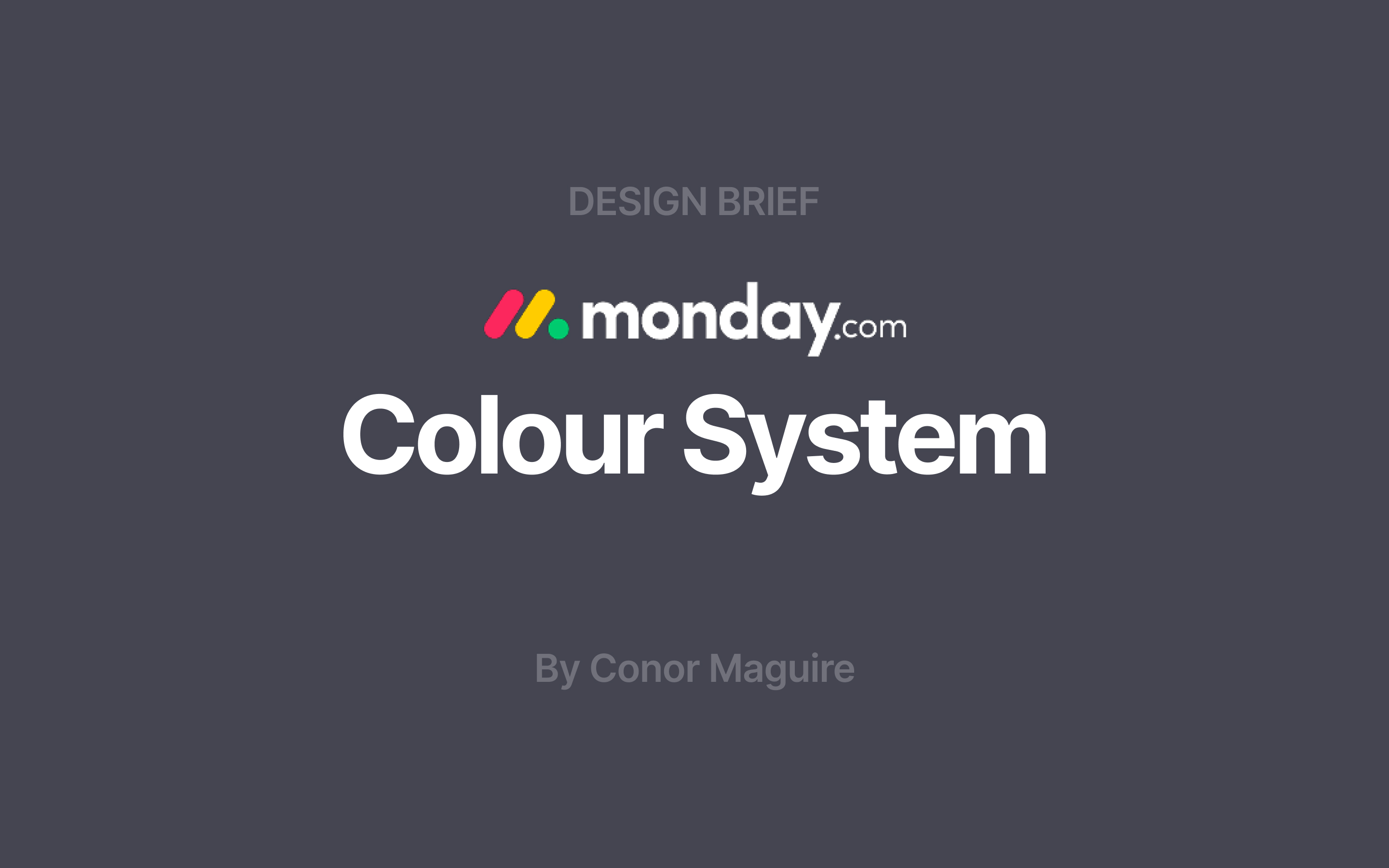 Monday.com Colour System