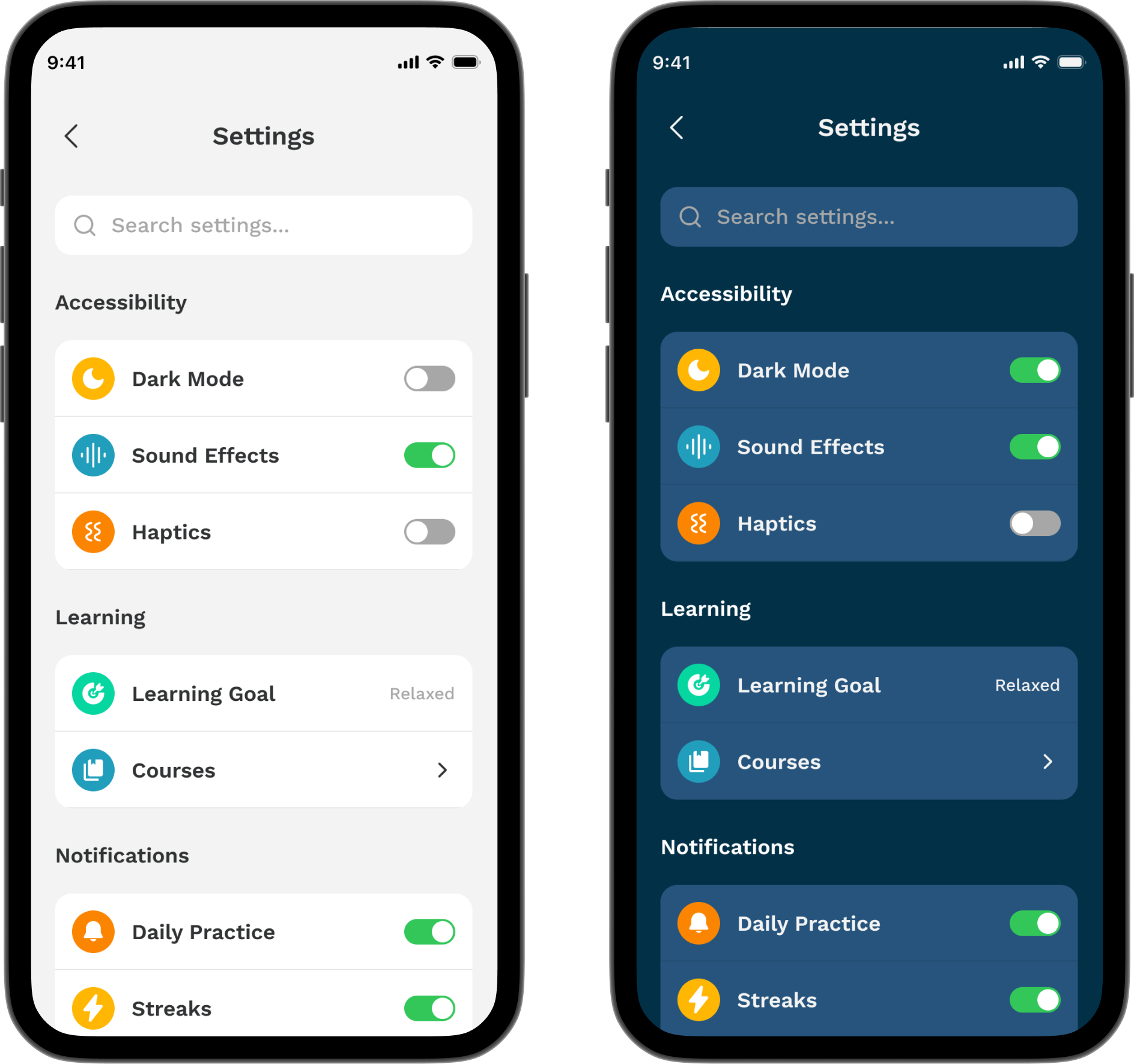 Settings, Simplified: Elevating Learning App UX through Smart Structure & Personalization 1