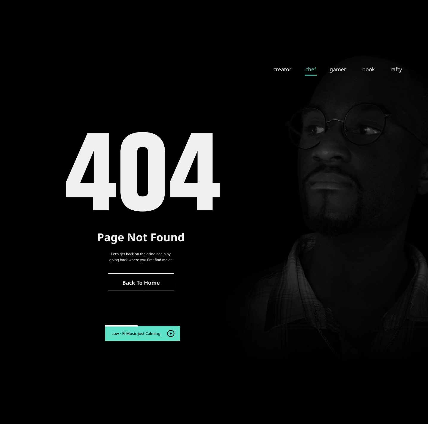 404 for Personal Website