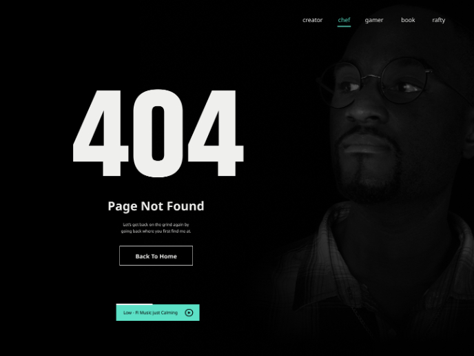 404 for Personal Website